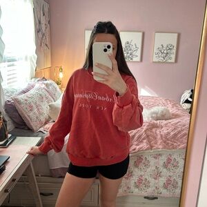 Missguided Red Sweatshirt